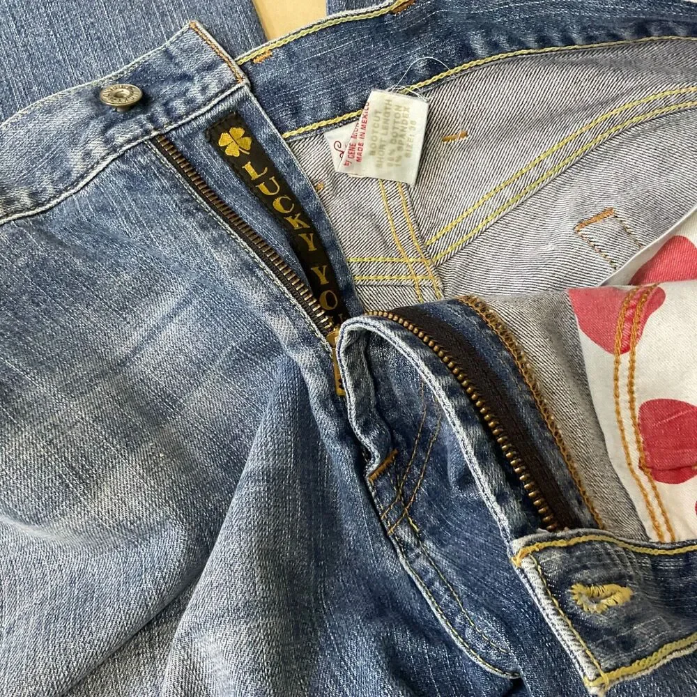 Lucky Brand Mens Jeans. 38 X 32.5”  Short Bootcut.